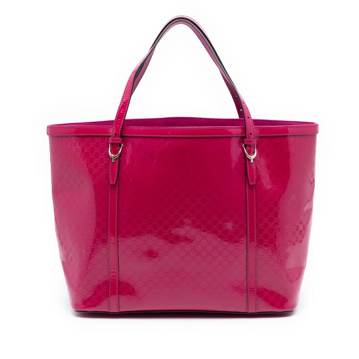 Gucci Patent Microguccissima Nice Tote