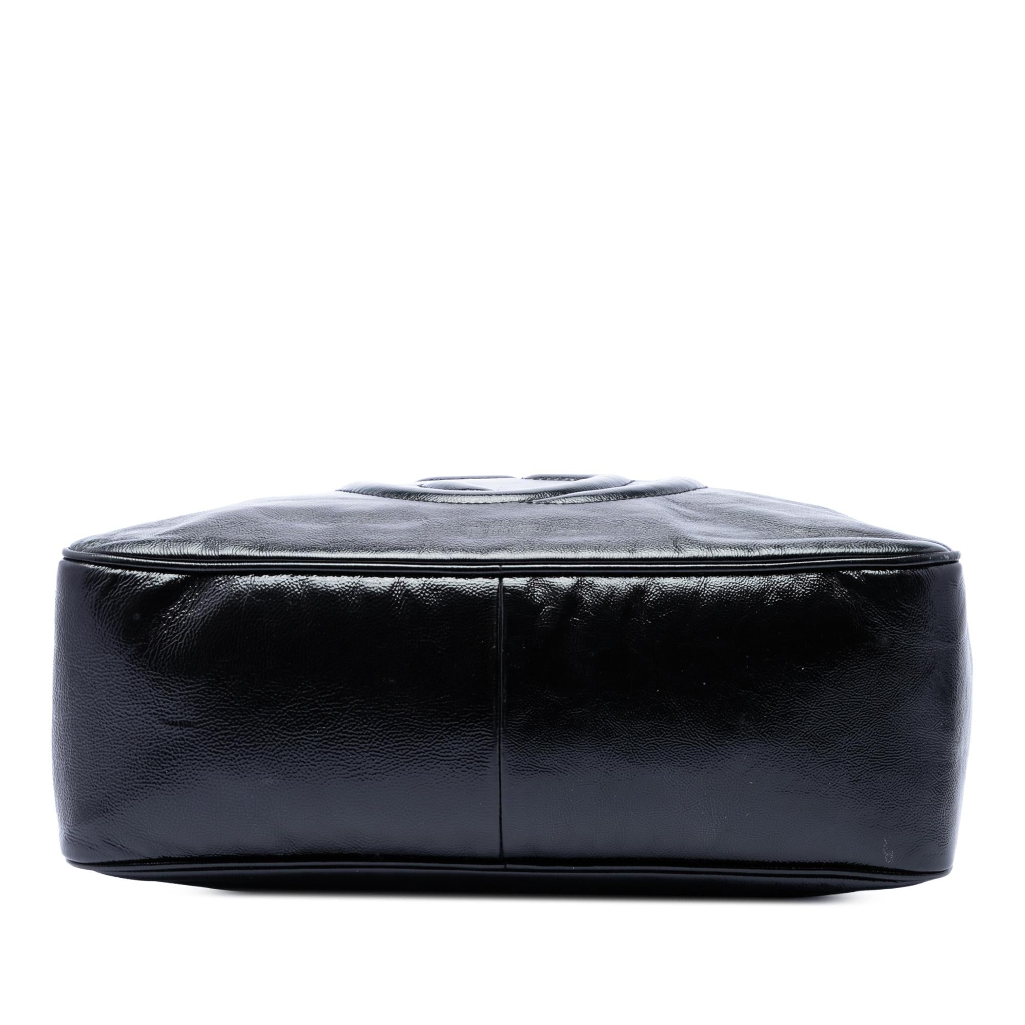 Gucci Patent Soho Chain Shoulder Bag