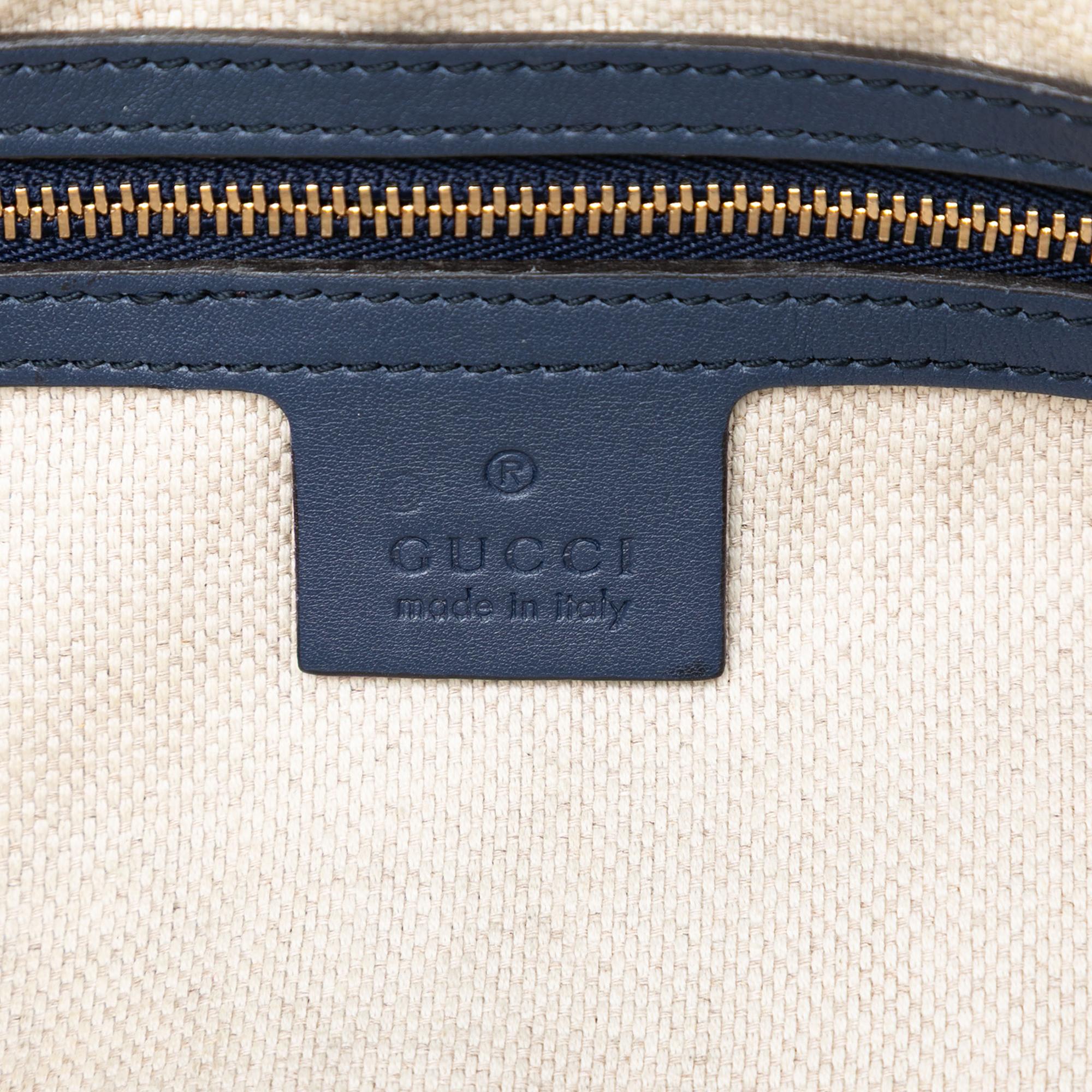 Gucci Patent Soho Chain Zip Shoulder Bag