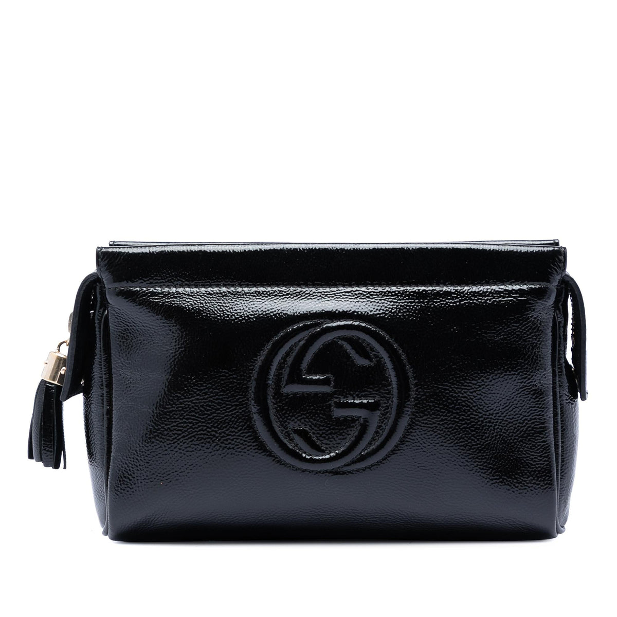 Gucci Patent Soho Cosmetic Pouch