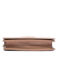 Gucci Pebbled Calfskin Soho Wallet On Chain