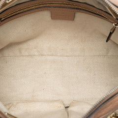 Gucci Pebbled Leather Soho Chain Zip Shoulder Bag
