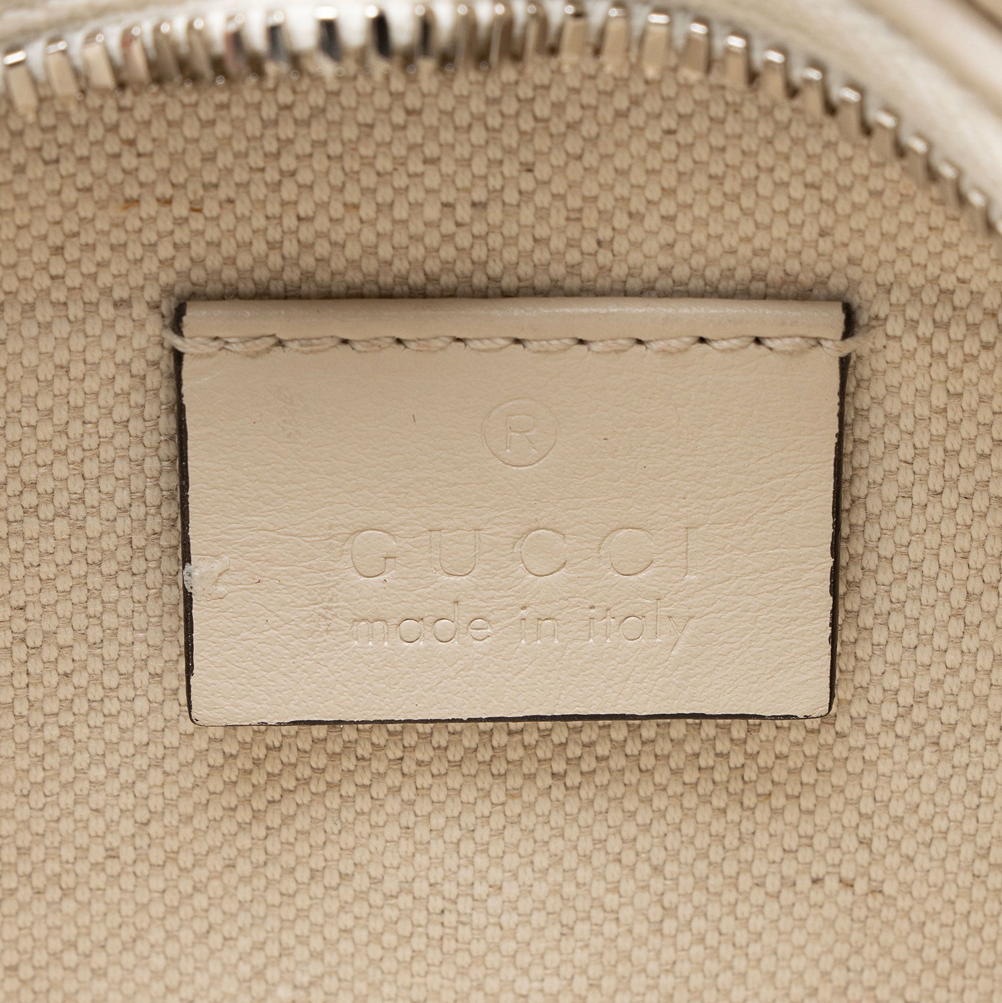 Gucci Perforated GG Embossed Pocket Belt Bag