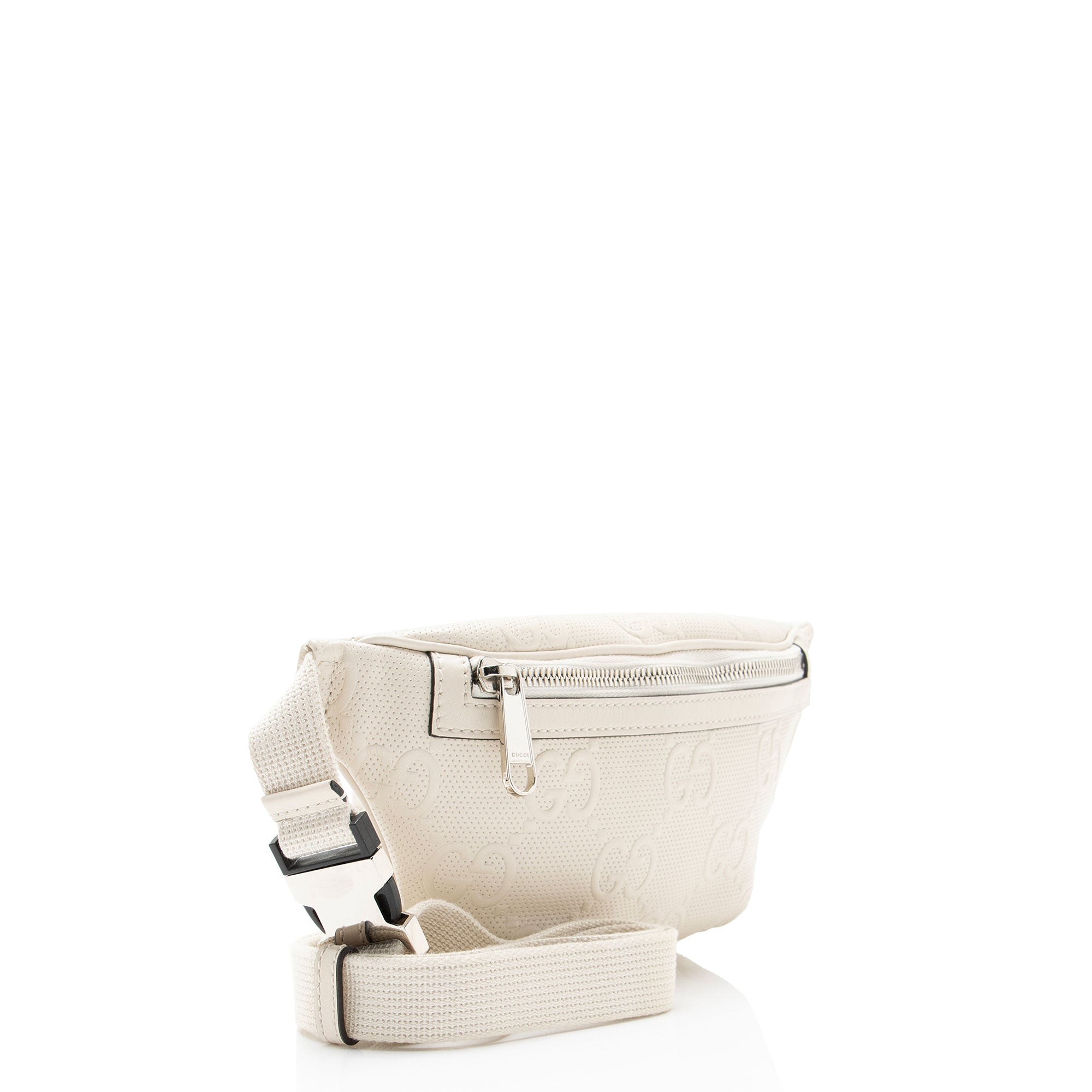 Gucci Perforated GG Embossed Pocket Belt Bag