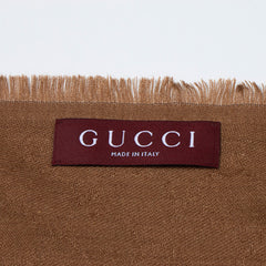 Gucci Silk Wool GG 140cm Shawl