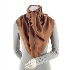 Gucci Silk Wool GG 140cm Shawl