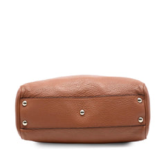 Gucci Small Calfskin Bamboo Shopper Satchel