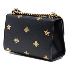Gucci Small Calfskin Bee Star Padlock Crossbody