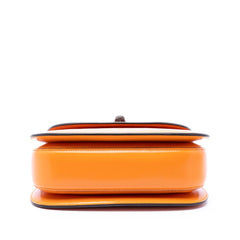 Gucci Small Calfskin Web Bamboo 1947 Top Handle Bag