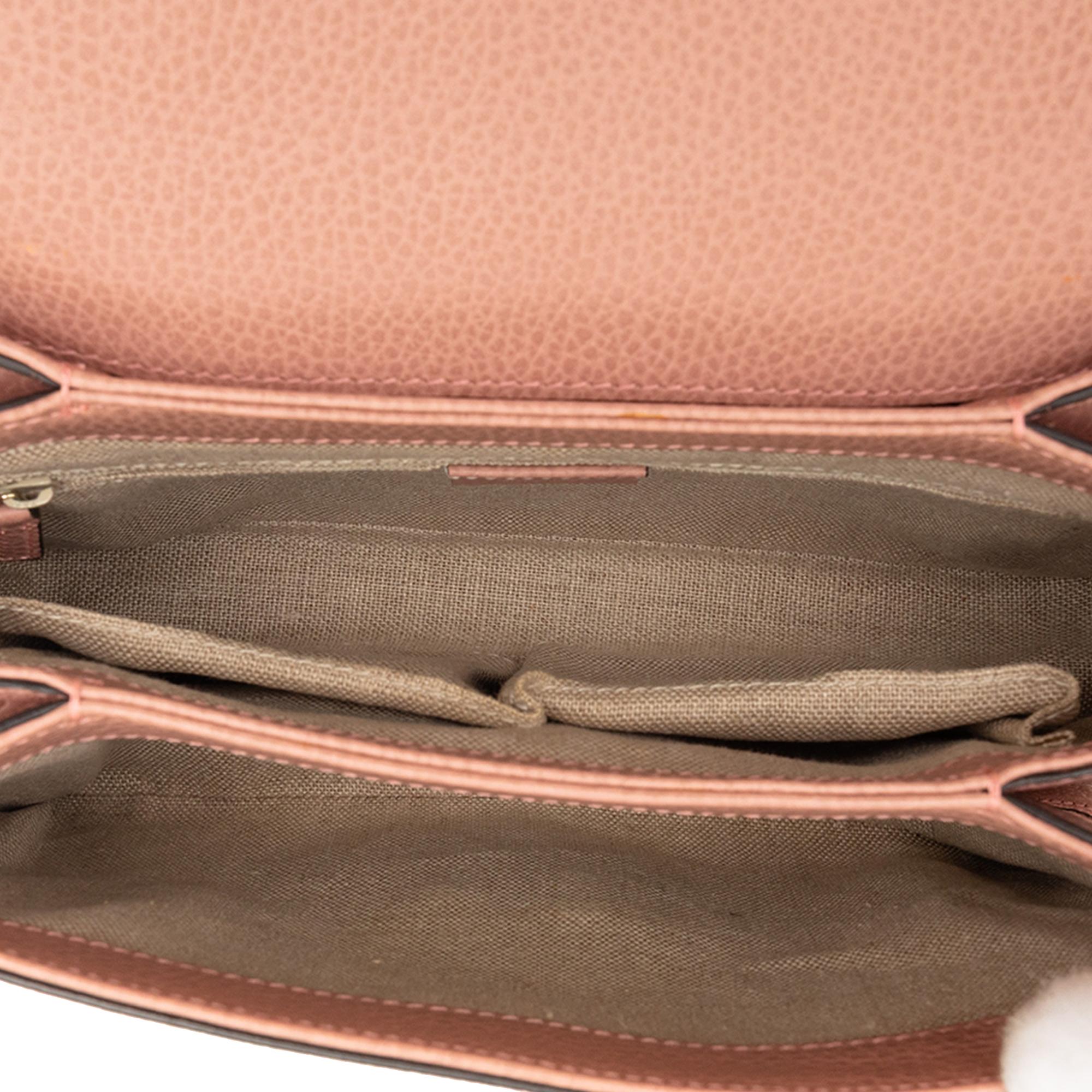 Gucci Small Dollar Calf Interlocking G Satchel