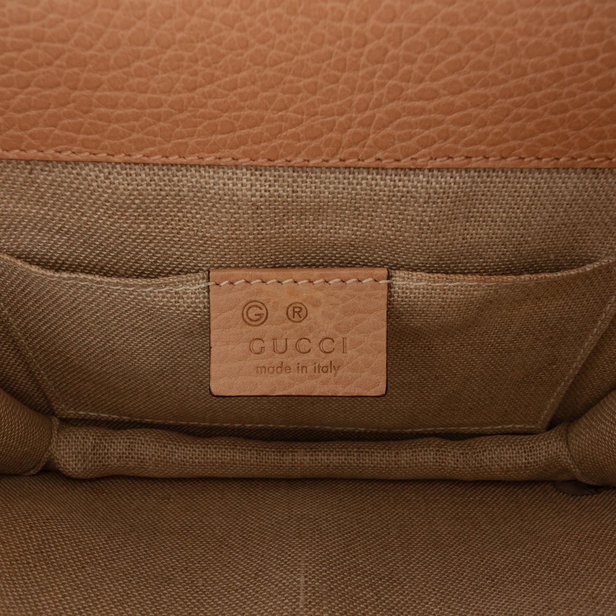 Gucci Small Dollar Calfskin Interlocking G Crossbody