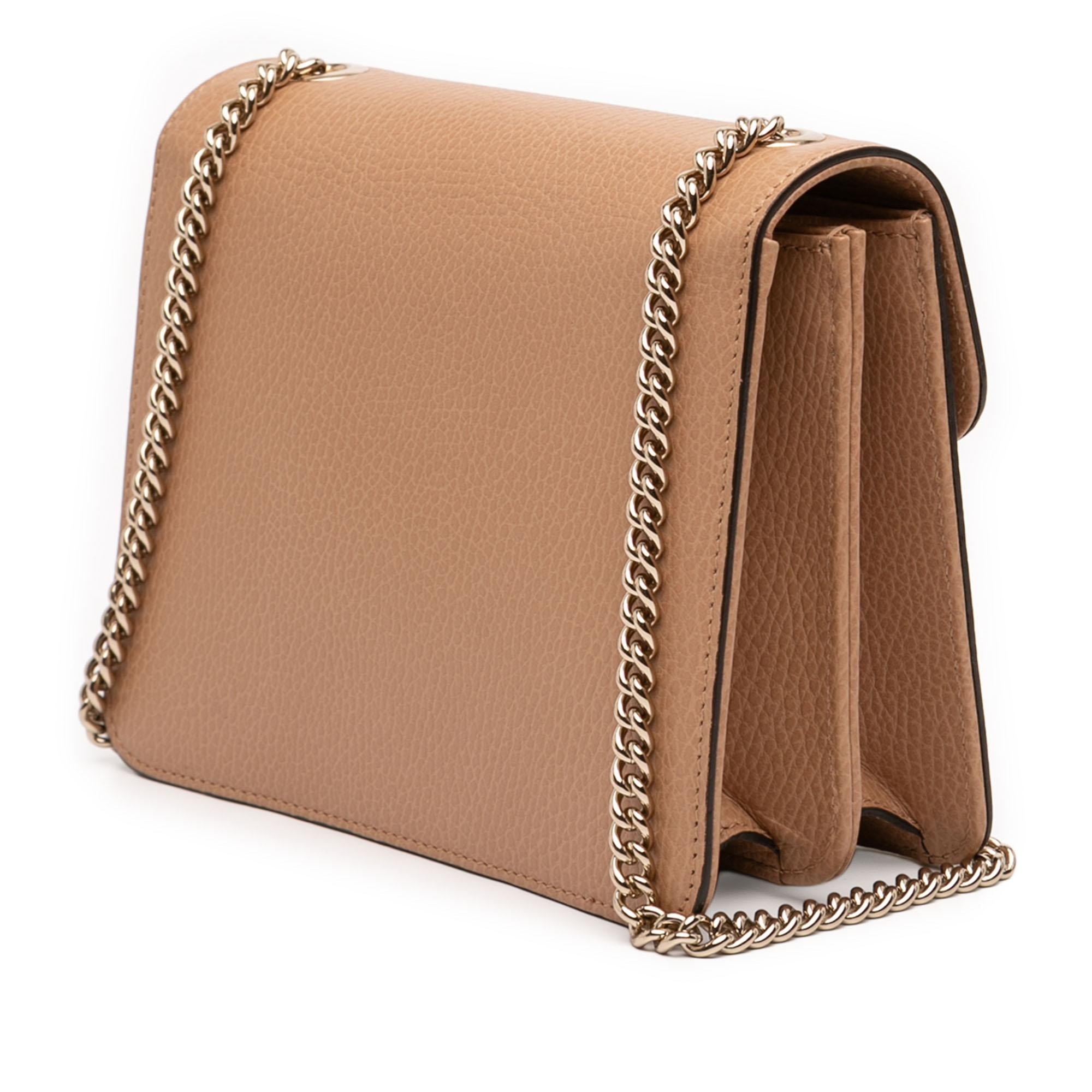 Gucci Small Dollar Calfskin Interlocking G Crossbody