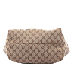 Gucci Small GG Canvas Brando Guccioli Holiday Chihuahua Tote