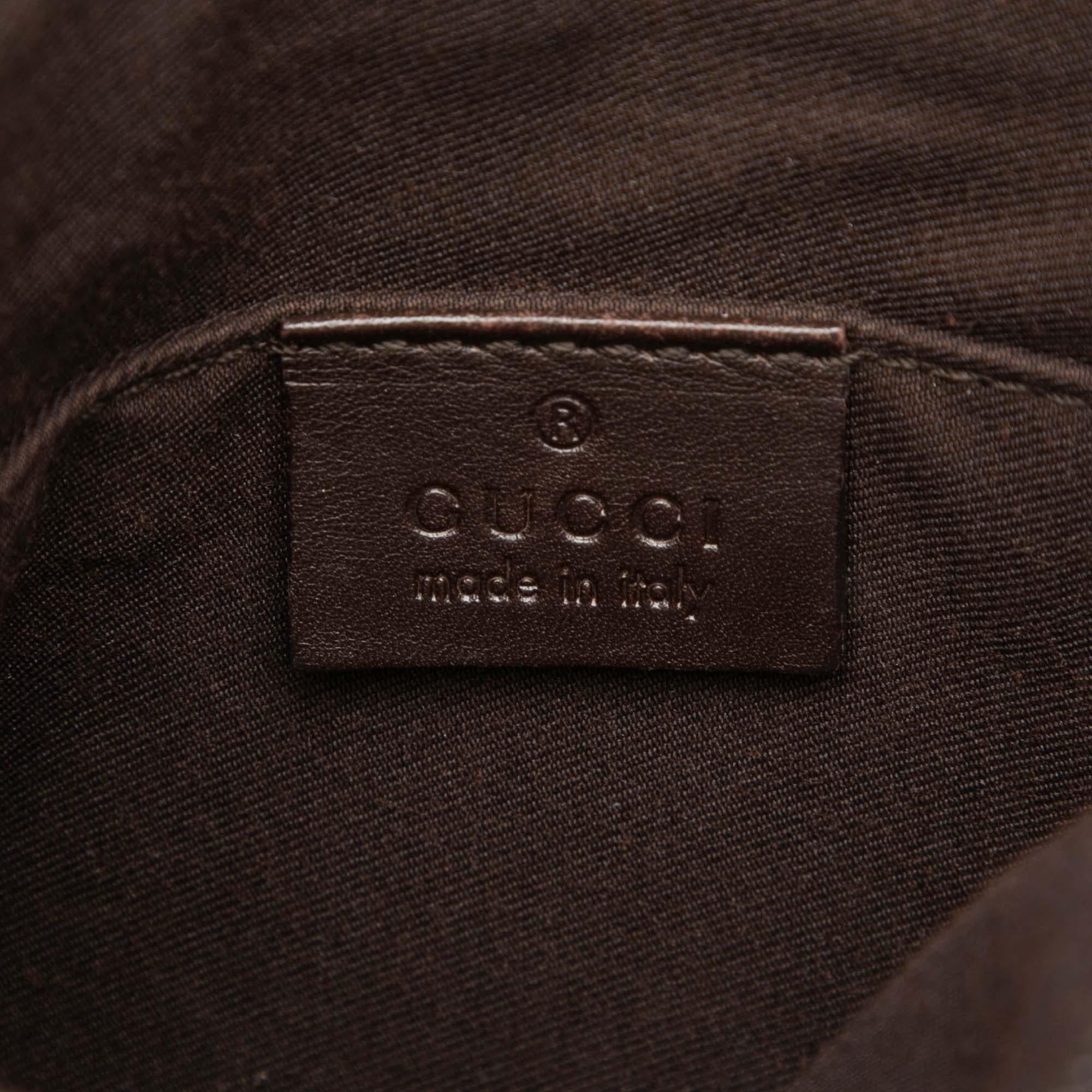Gucci Small GG Canvas Perforated Crossbody