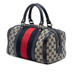 Gucci Small GG Canvas Web Joy Boston Bag