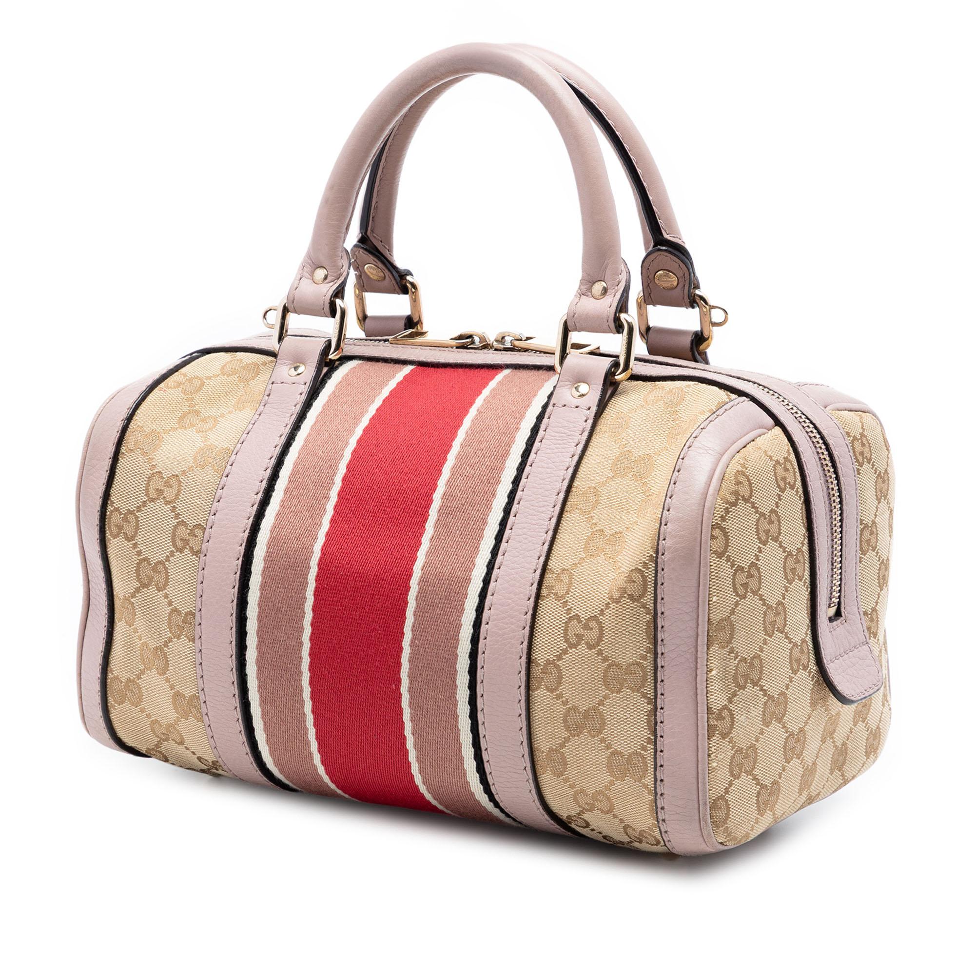 Gucci Small GG Canvas Web Joy Boston Bag