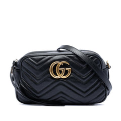 Gucci Small GG Marmont Matelasse Calfskin Crossbody