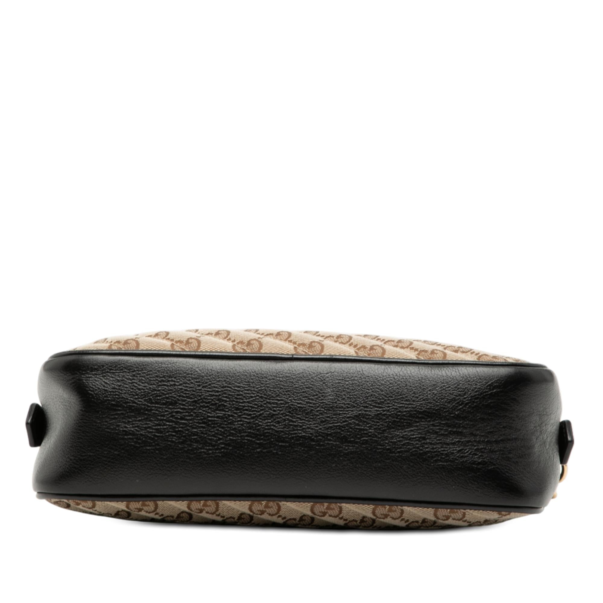 Gucci Small GG Marmont Matelasse GG Canvas and Leather Crossbody