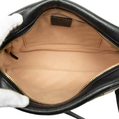 Gucci Small GG Marmont Matelasse GG Canvas and Leather Crossbody