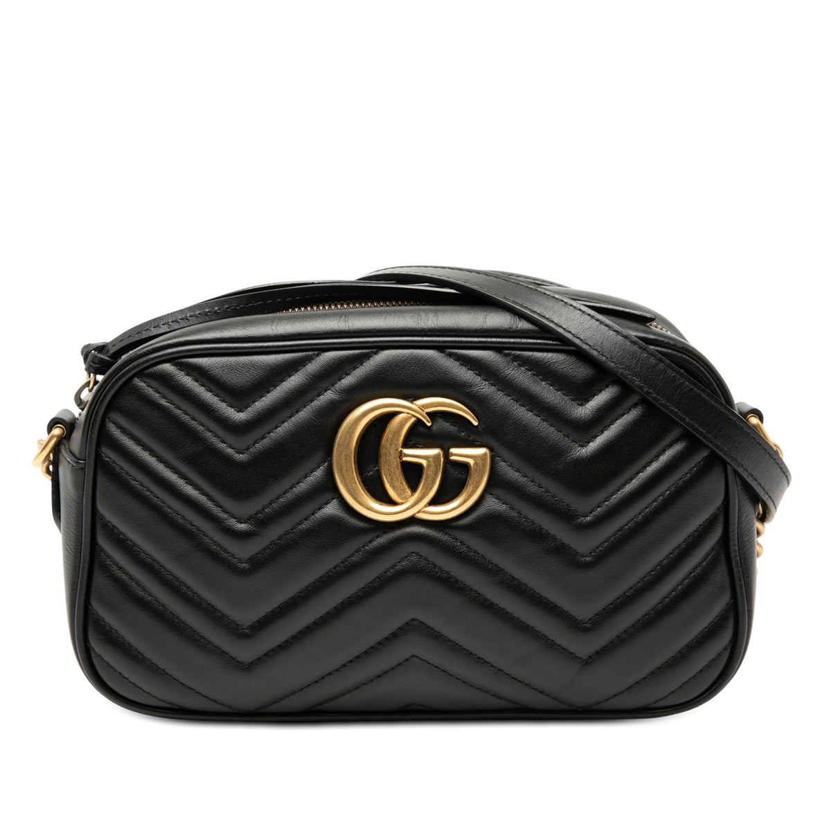 Gucci Small GG Marmont Matelasse Leather Crossbody