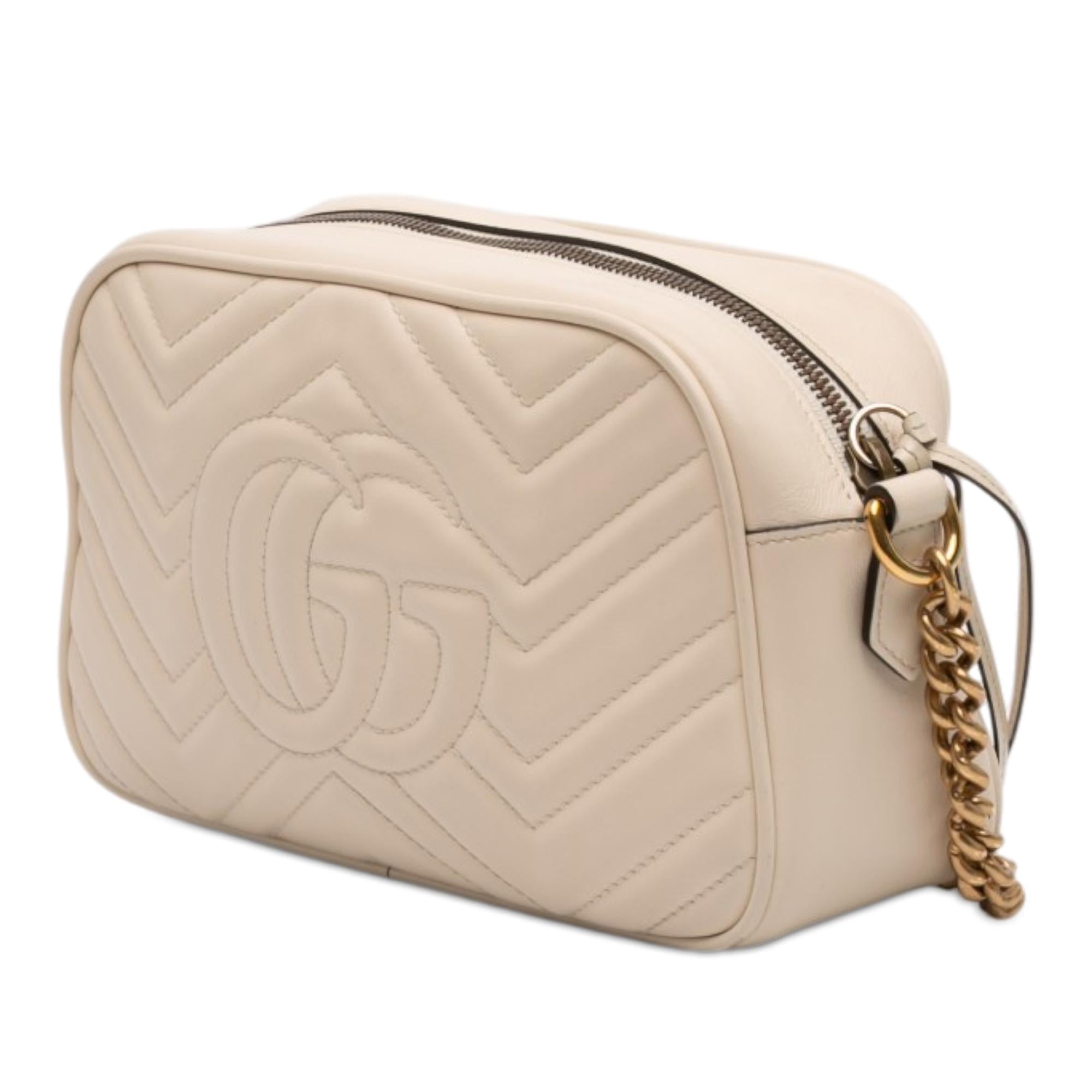 Gucci Small GG Marmont Matelasse Leather Crossbody