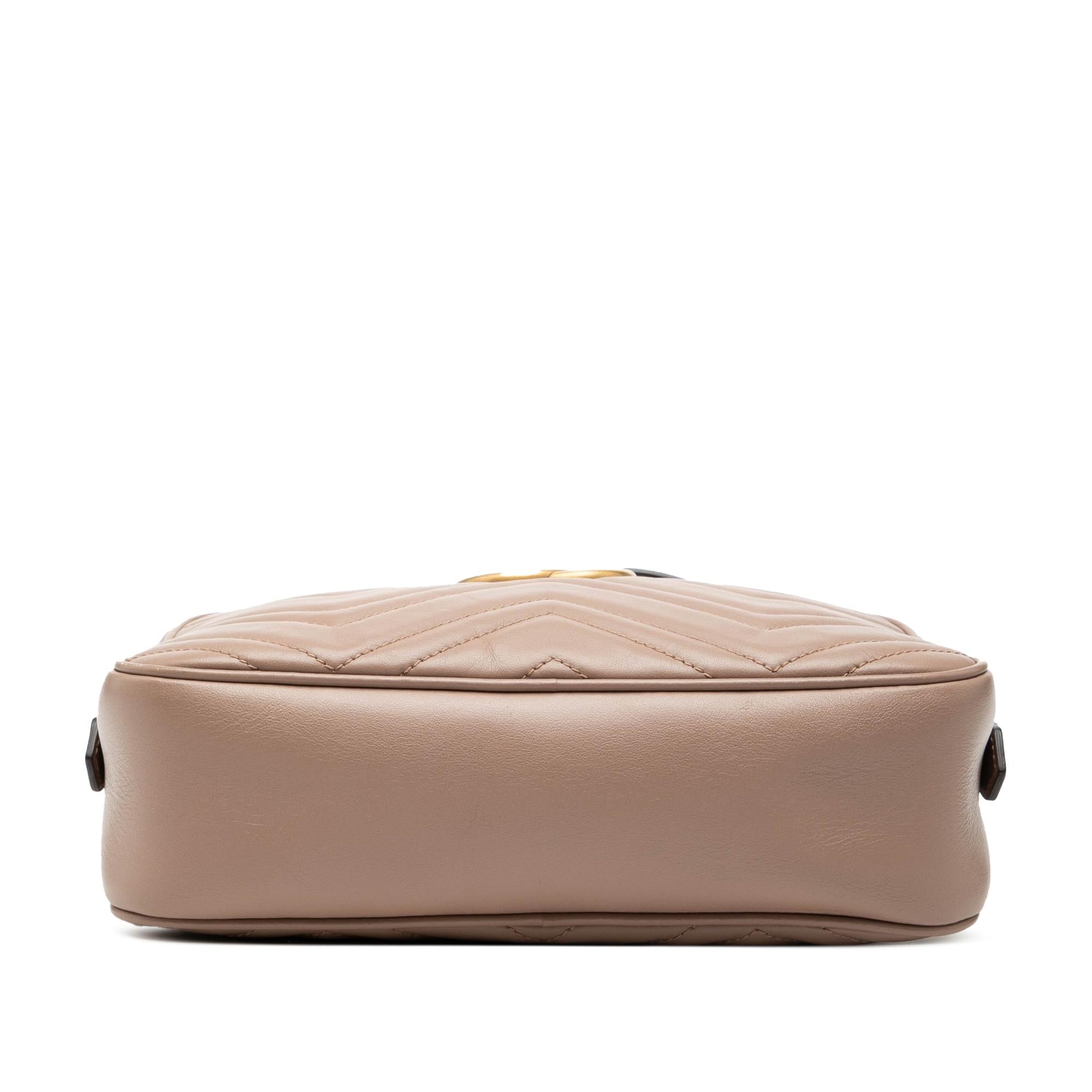 Gucci Small GG Marmont Matelasse Leather Crossbody