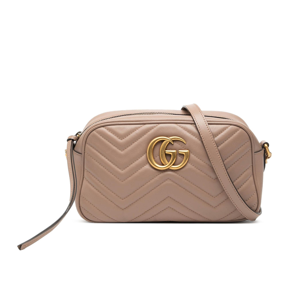 Gucci Small GG Marmont Matelasse Leather Crossbody