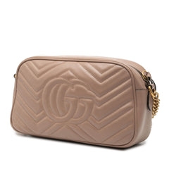 Gucci Small GG Marmont Matelasse Leather Crossbody