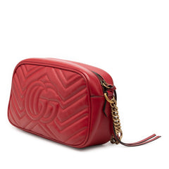 Gucci Small GG Marmont Matelasse Leather Crossbody