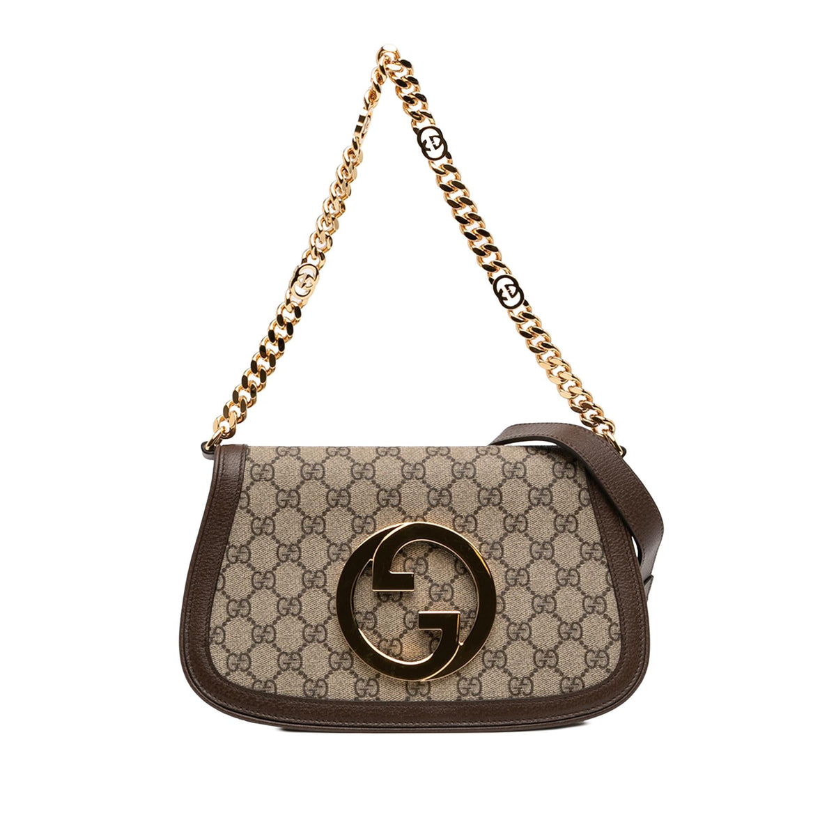 Gucci Small GG Supreme Blondie Chain Satchel