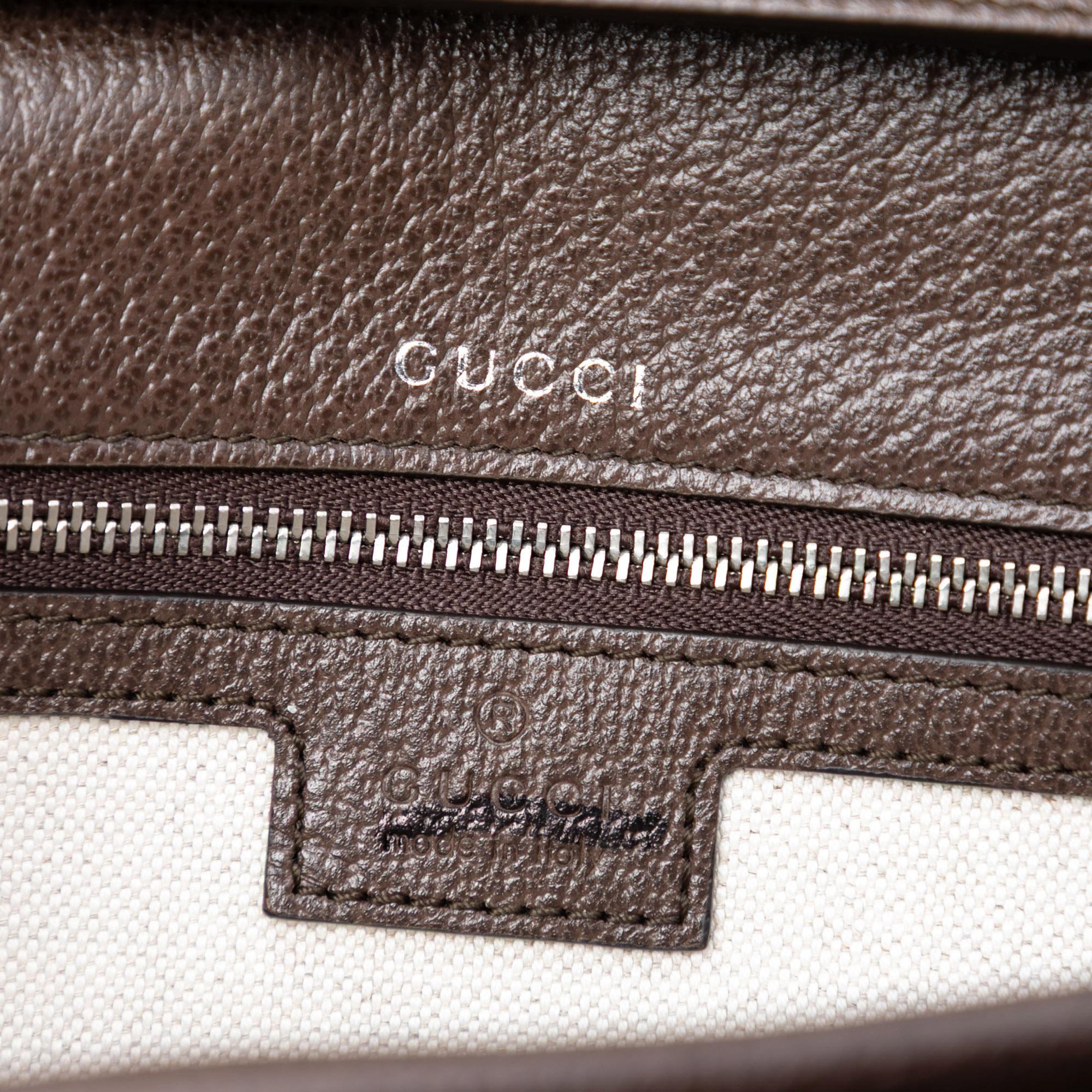 Gucci Small GG Supreme East West Dionysus Flap Bag