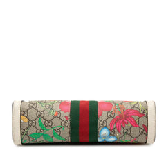 Gucci Small GG Supreme Flora Web Ophidia Chain Crossbody