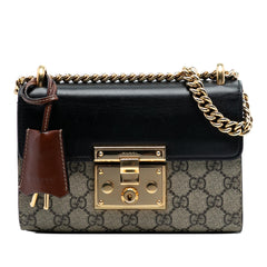 Gucci Small GG Supreme Padlock Crossbody