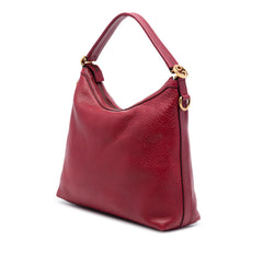 Gucci Small Grained Calfskin Miss GG Satchel
