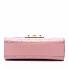 Gucci Small Guccissima Padlock Crossbody