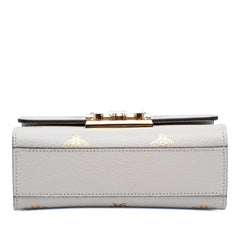 Gucci Small Leather Bee Star Padlock Crossbody
