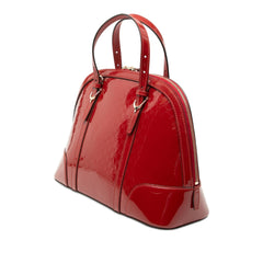 Gucci Small Microguccissima Patent Nice Dome Satchel