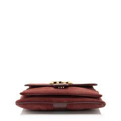 Gucci Suede Arli Medium Shoulder Bag