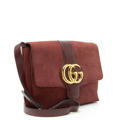 Gucci Suede Arli Medium Shoulder Bag