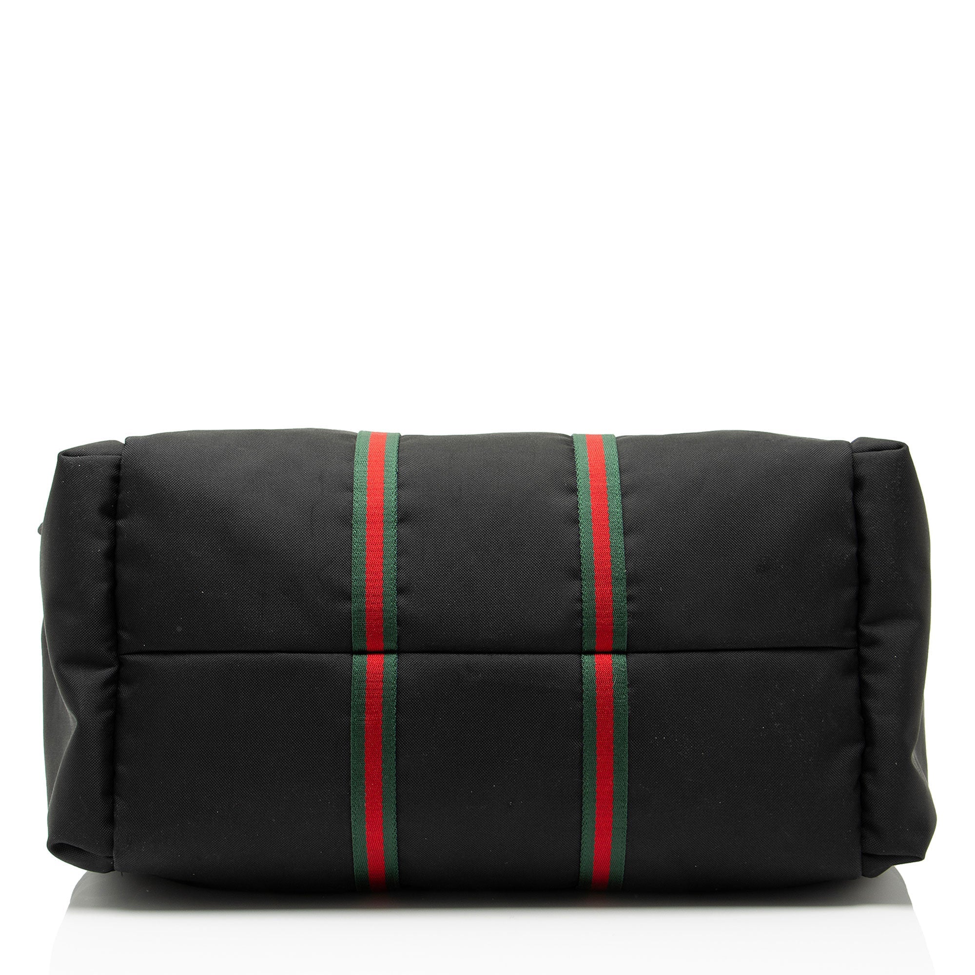Gucci Techno Canvas Web Animalier Duffle