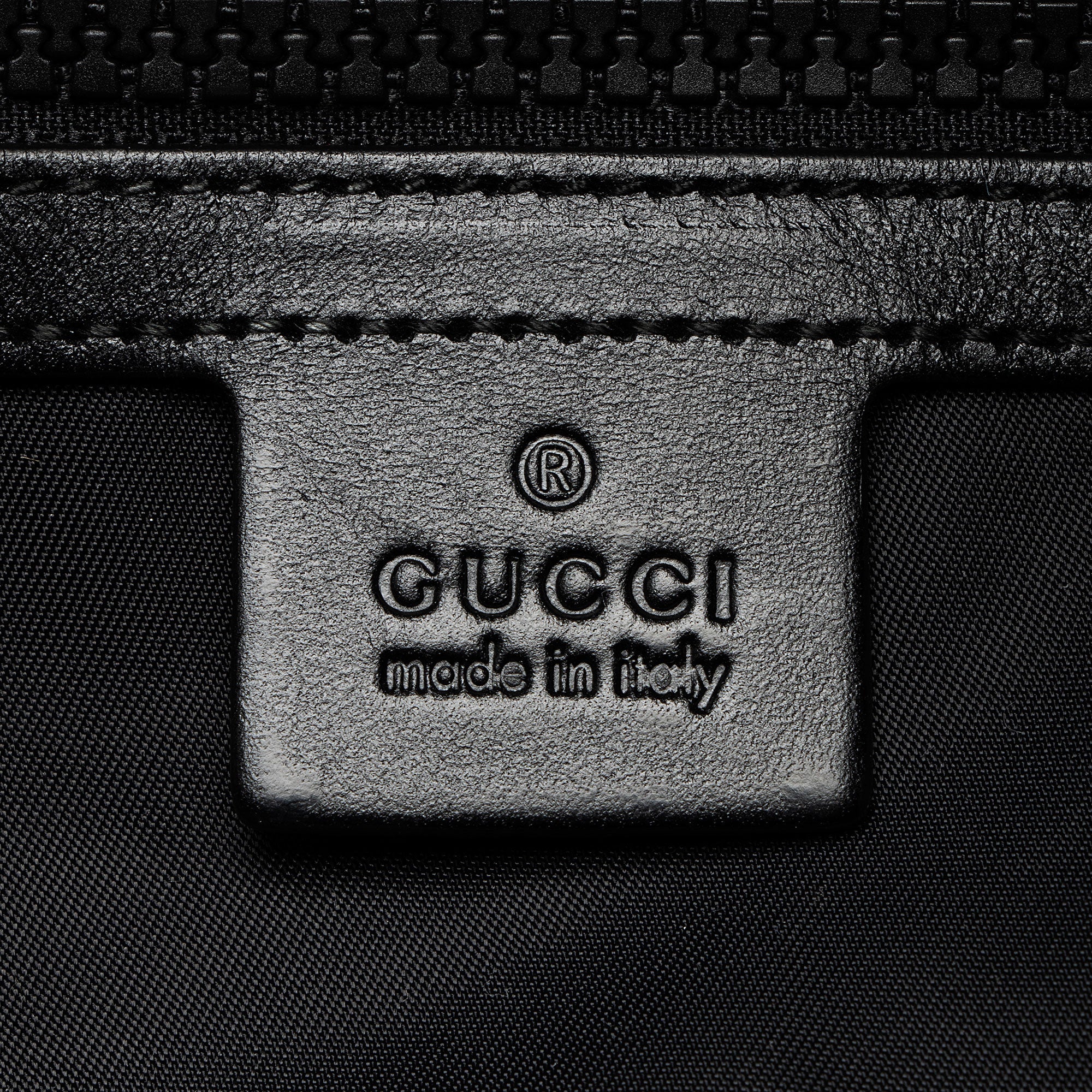 Gucci Techno Canvas Web Animalier Duffle
