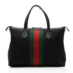 Gucci Techno Canvas Web Convertible Medium Tote