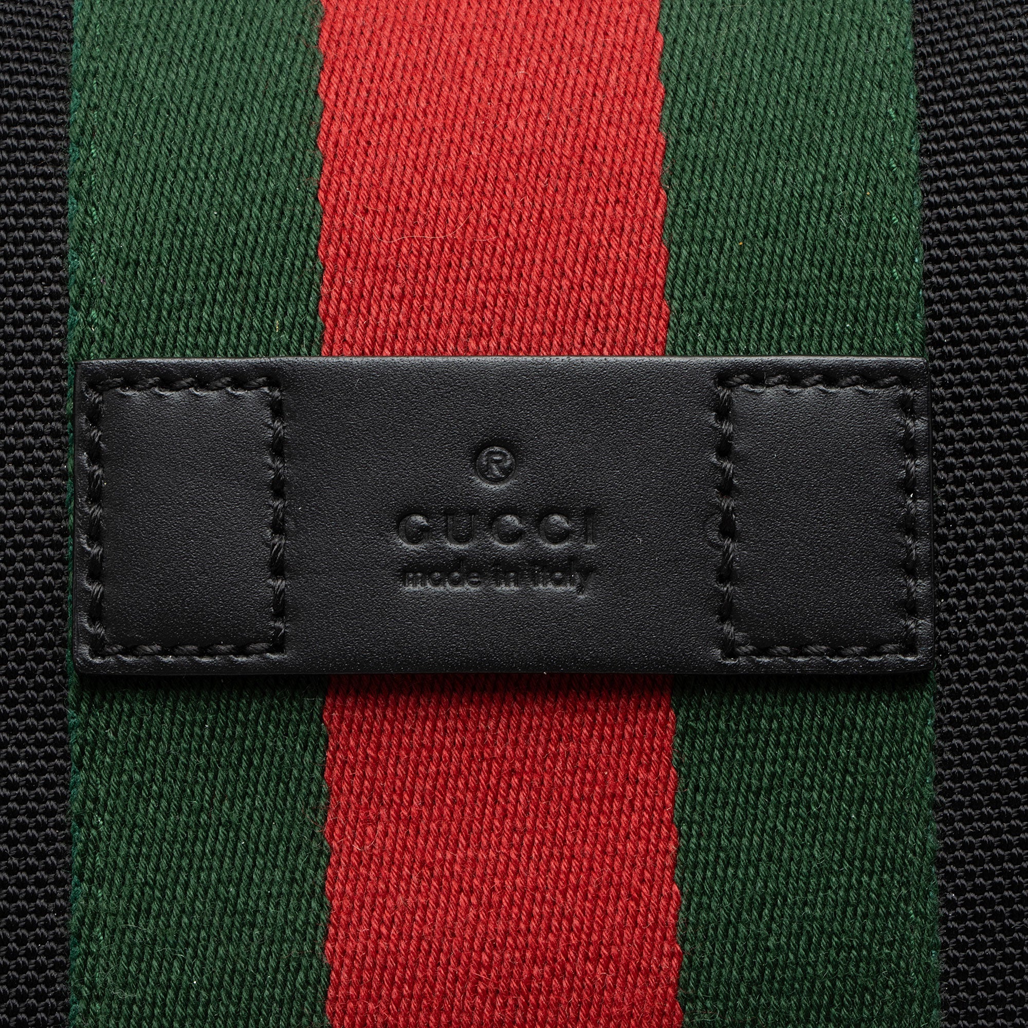 Gucci Techno Canvas Web Convertible Medium Tote