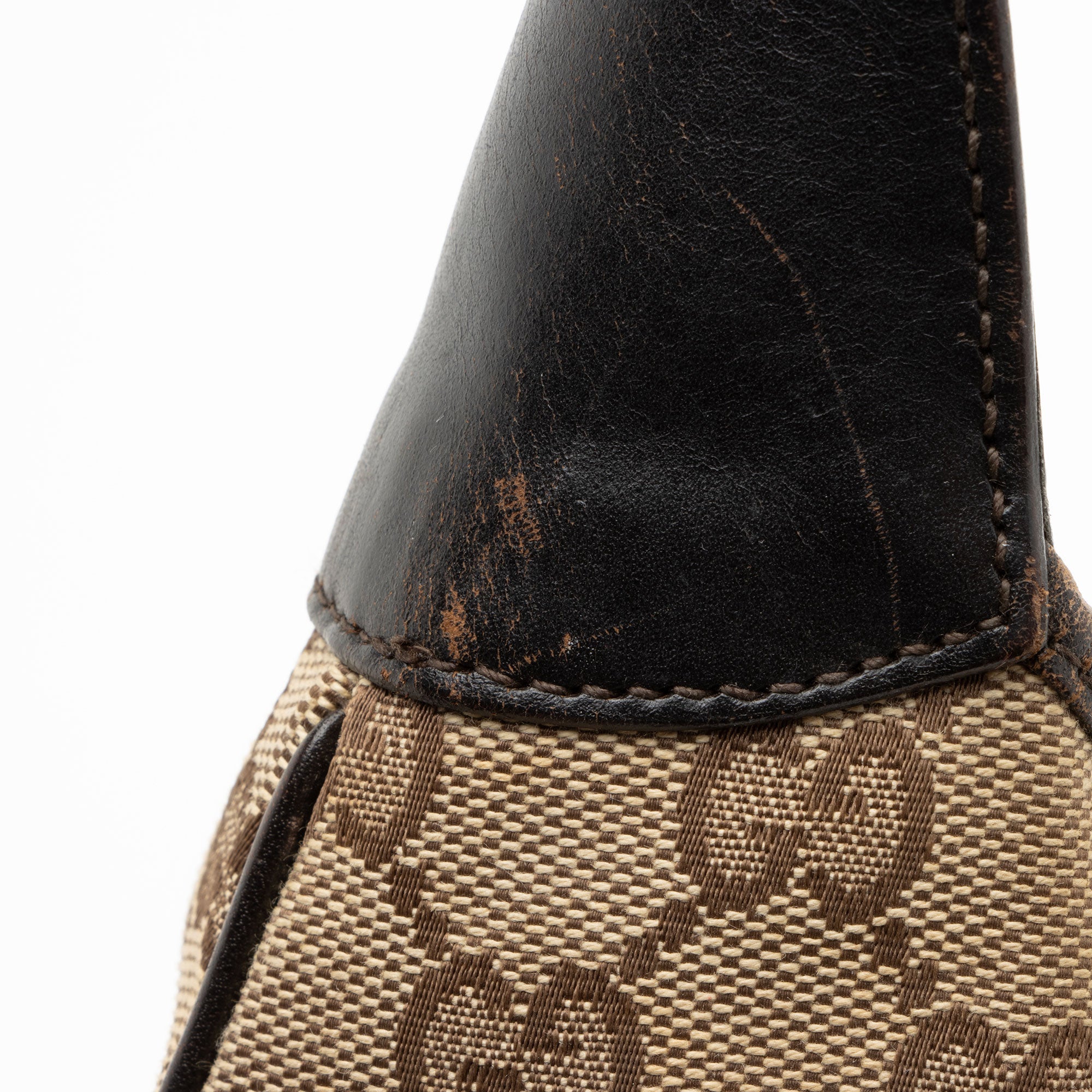 Gucci Vintage GG Canvas Jackie Shoulder Bag