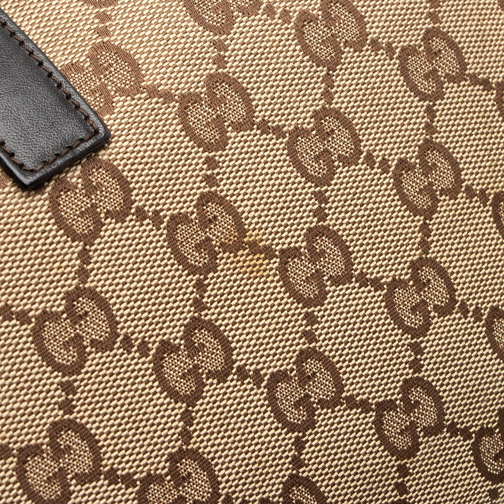 Gucci Vintage GG Canvas Jackie Shoulder Bag