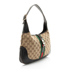 Gucci Vintage GG Canvas Jackie Shoulder Bag