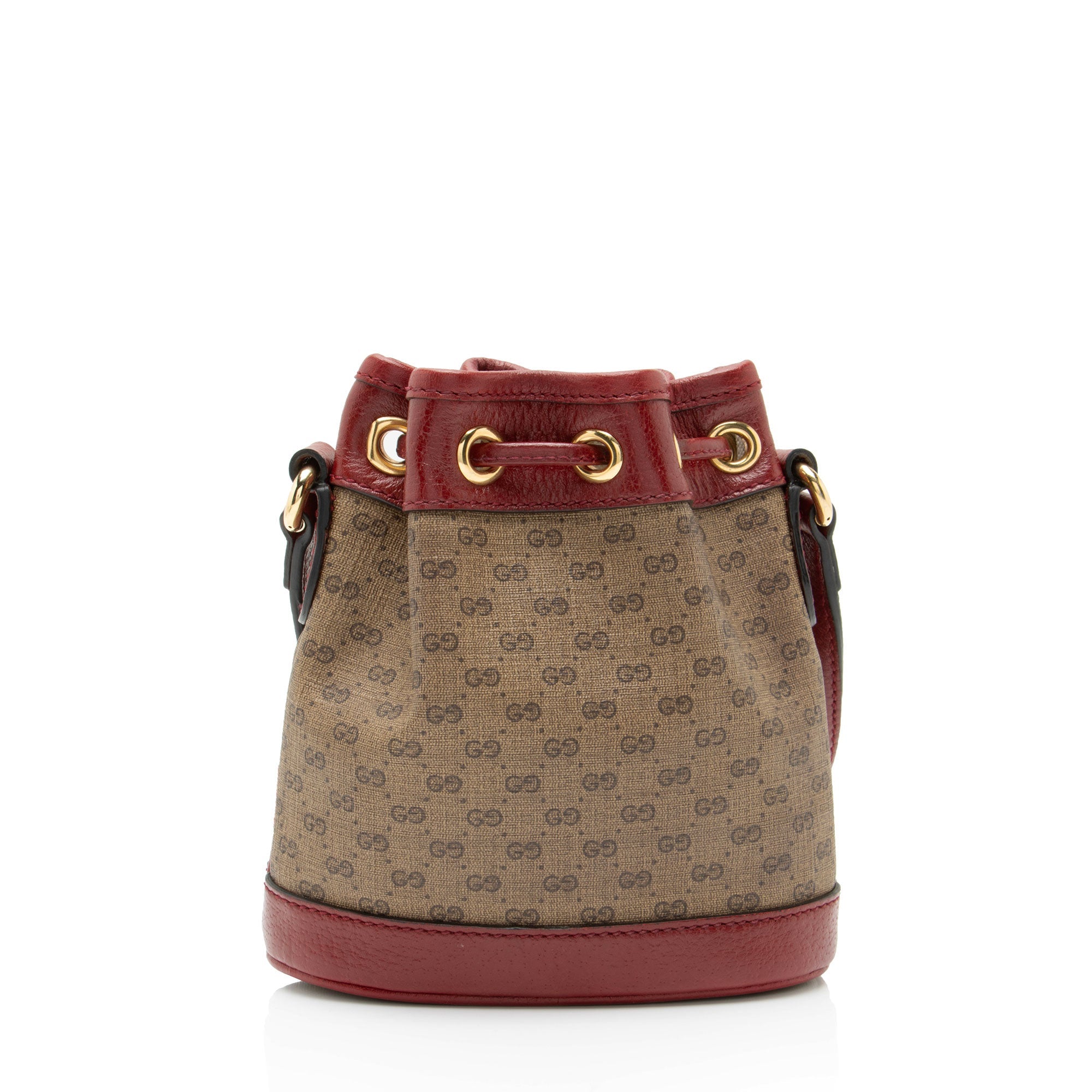 Gucci x Doraemon Micro GG Canvas Mini Bucket Bag