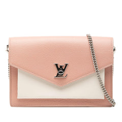 Louis Vuitton Bicolor Leather MyLockMe Chain Pochette