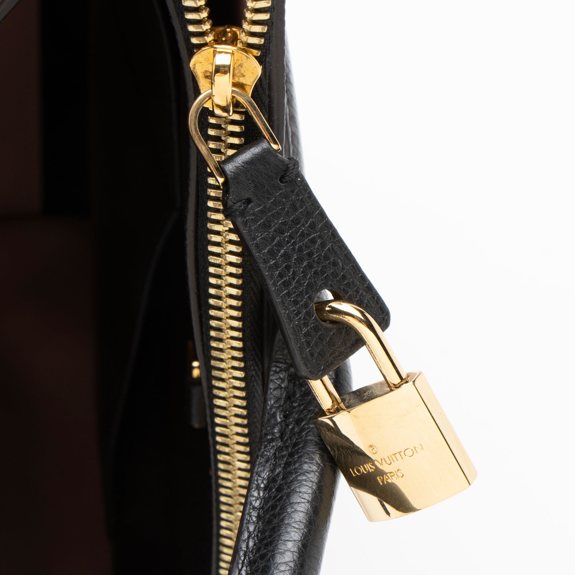 Louis Vuitton Calfskin City Steamer MM Tote