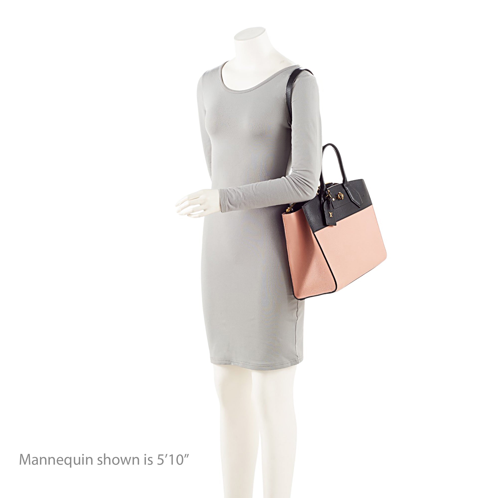 Louis Vuitton Calfskin City Steamer MM Tote